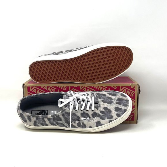 Vans Authentic Leopard Casual Low Top Shoes Women's Size Suede VN0A5HZS9FS Desc - Picture 2 of 11